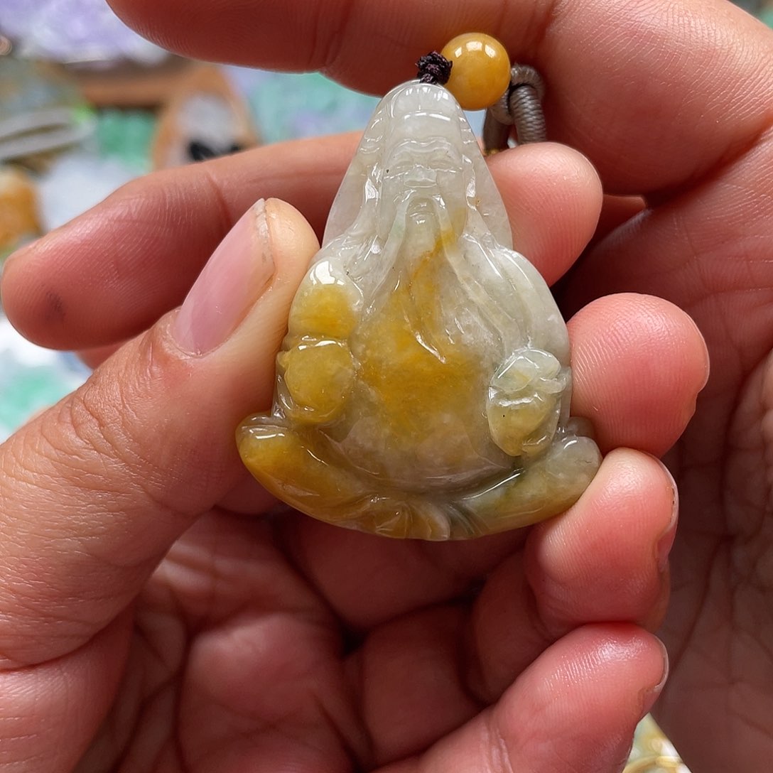 颈饰未镶嵌翡翠翡玉缘翡翠