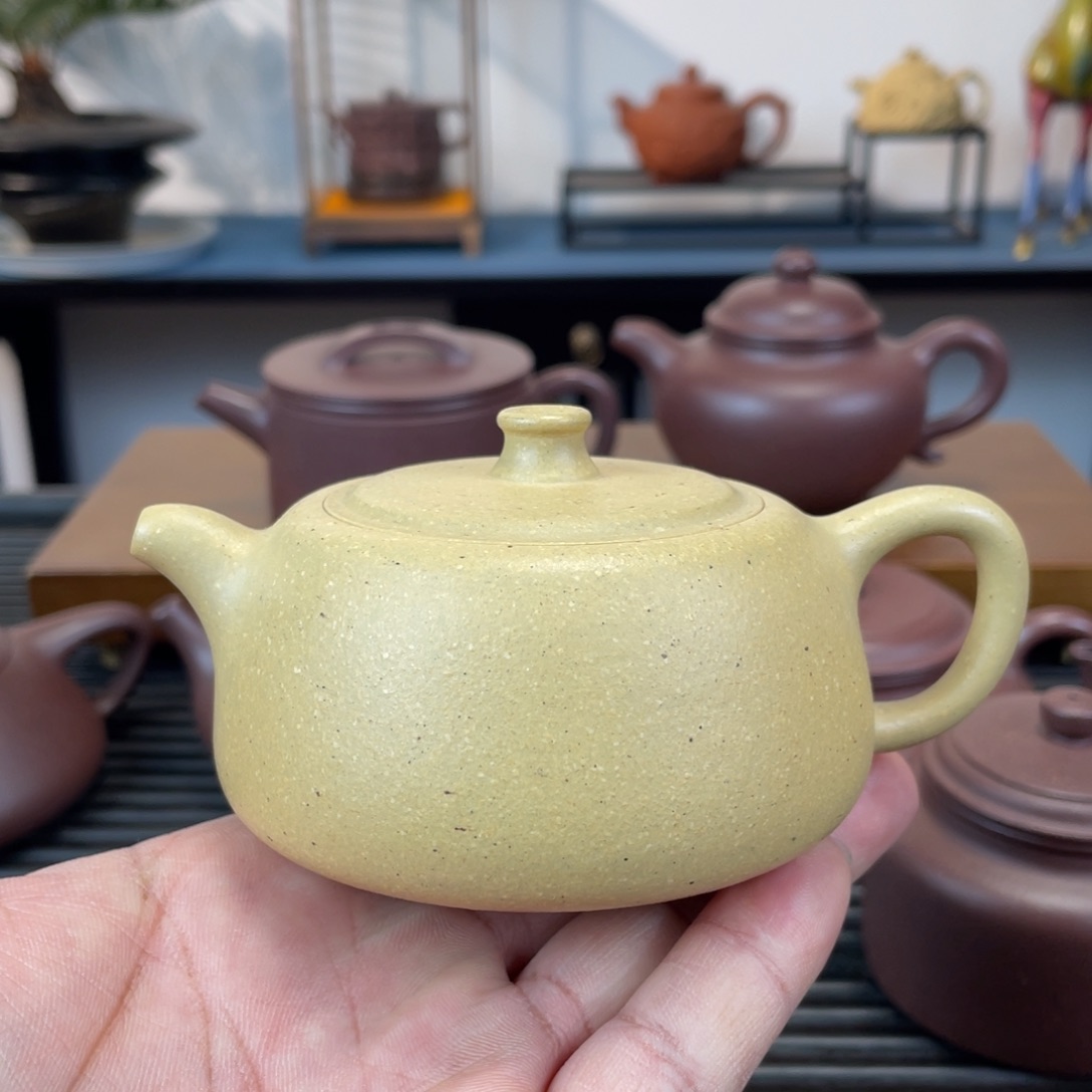 紫砂茶壶本山绿井栏150cc