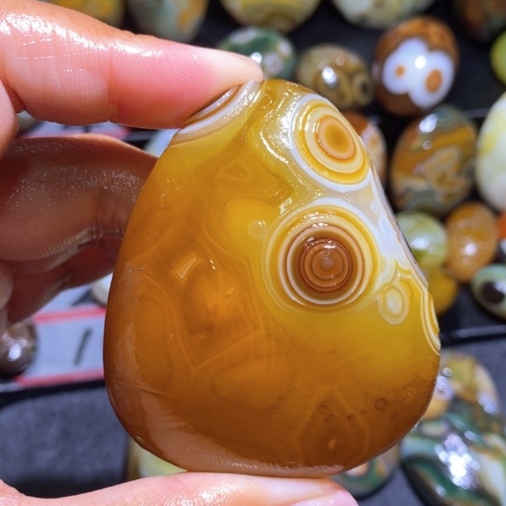 玛瑙/玉髓吊坠(不含链)未镶嵌