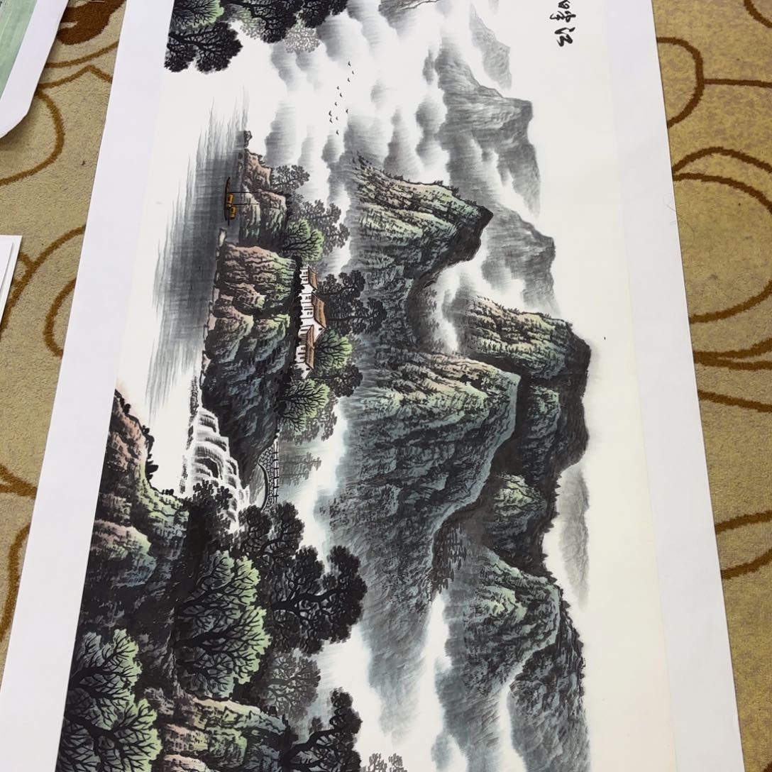 国画竹*建殿忠小六李欣主播