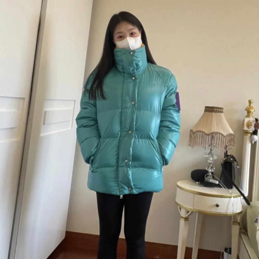 99新 MONCLER JS0024/99新/0码/盟可睐 Parana 撞色羽绒服 冬季