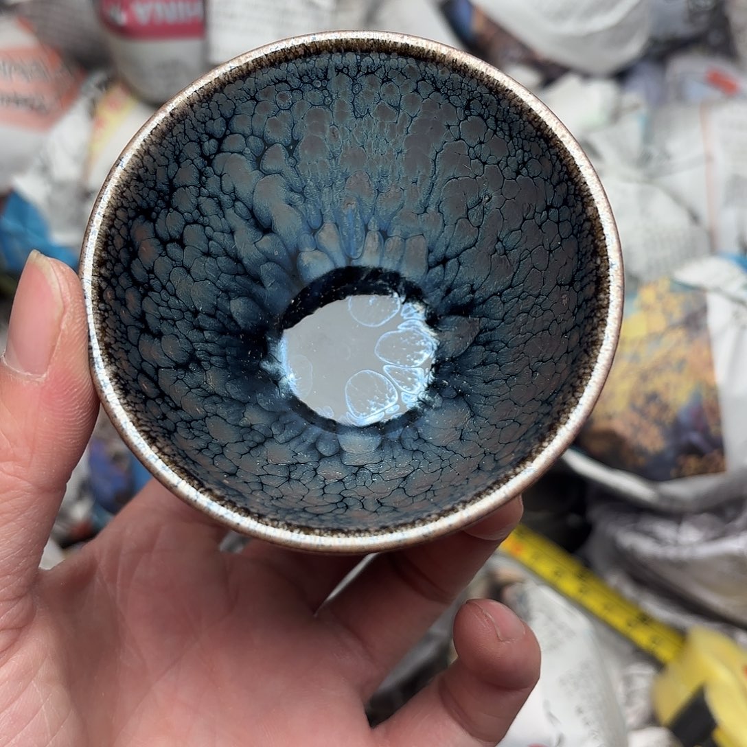 茶盏微瑕建盏主人杯一只