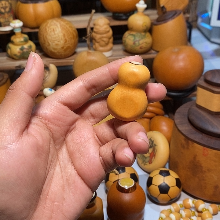 蜜蜡口骨头扁葫芦