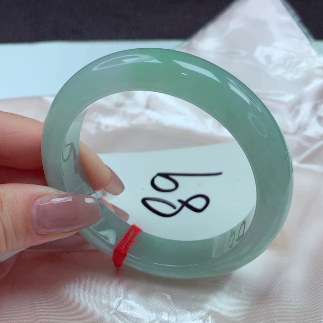 翡翠手镯未镶嵌手镯56