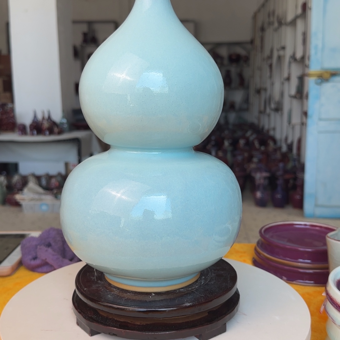 摆件郑家钧窑摆件