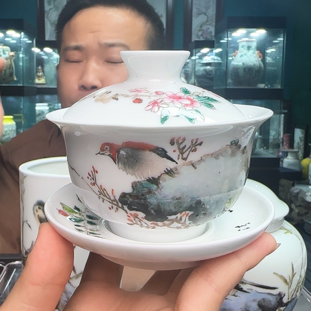 杯景德镇陶瓷手工制作