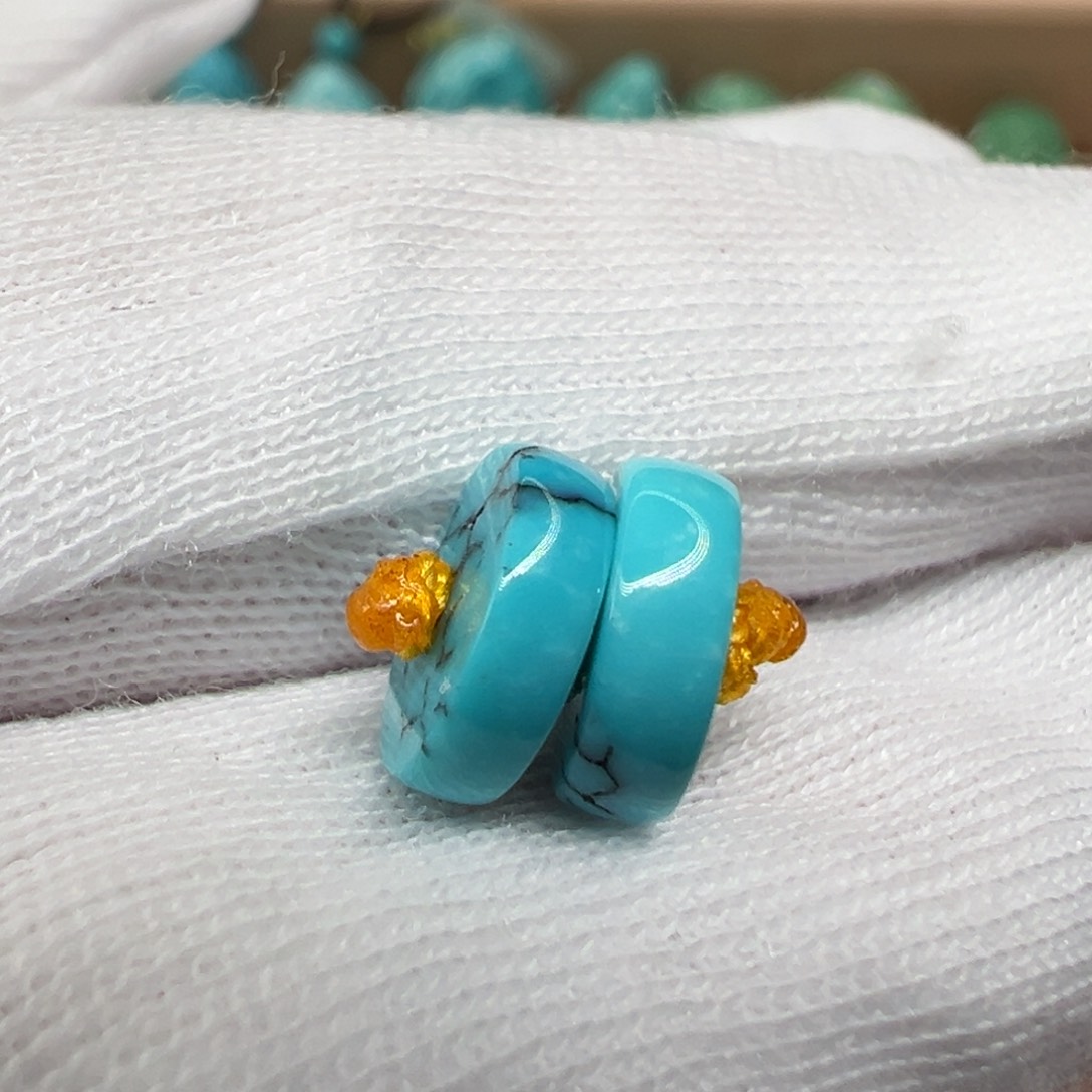 绿松石配饰未镶嵌