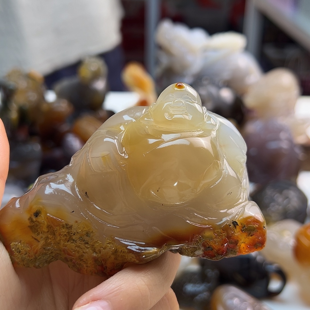 玛瑙/玉髓未镶嵌颈饰