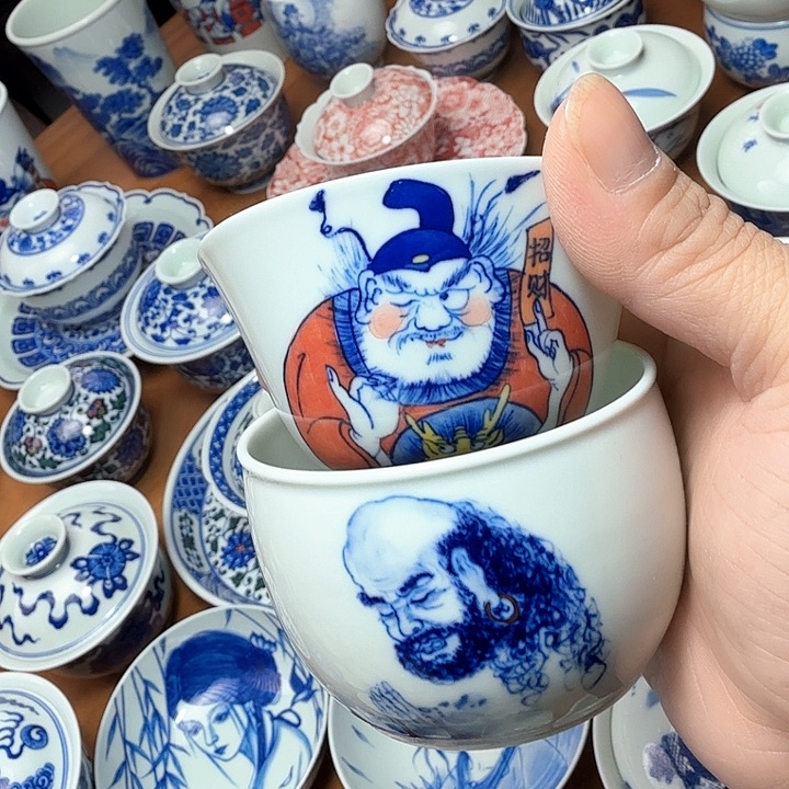 陶手绘一对100米福利款