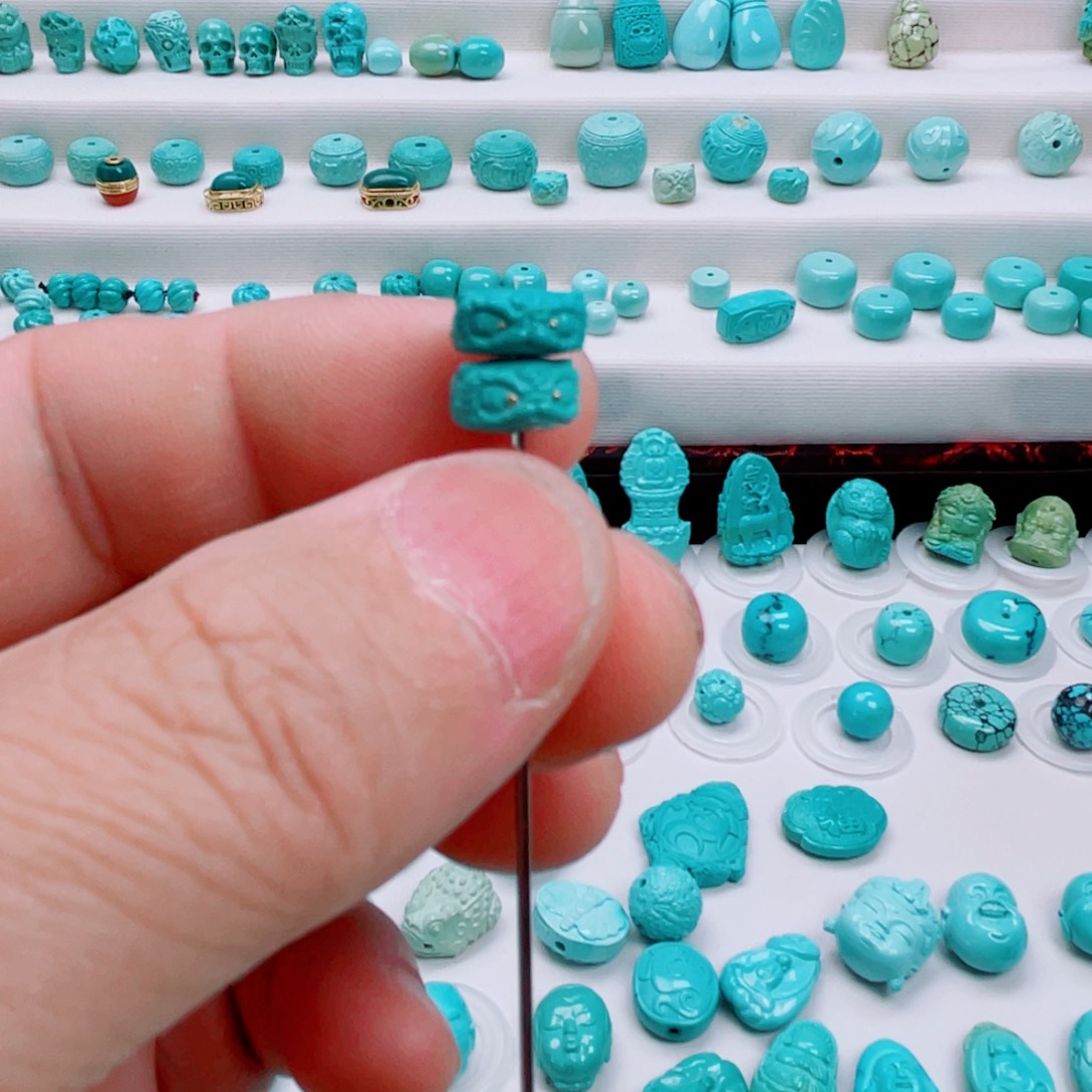 遥***你绿松石未镶嵌吊坠(不含链)