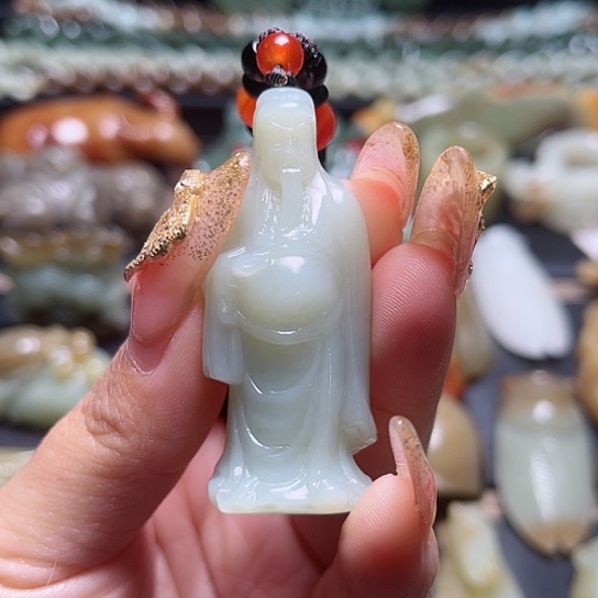 【闪购商品】和田玉吊坠(不含链)未镶嵌