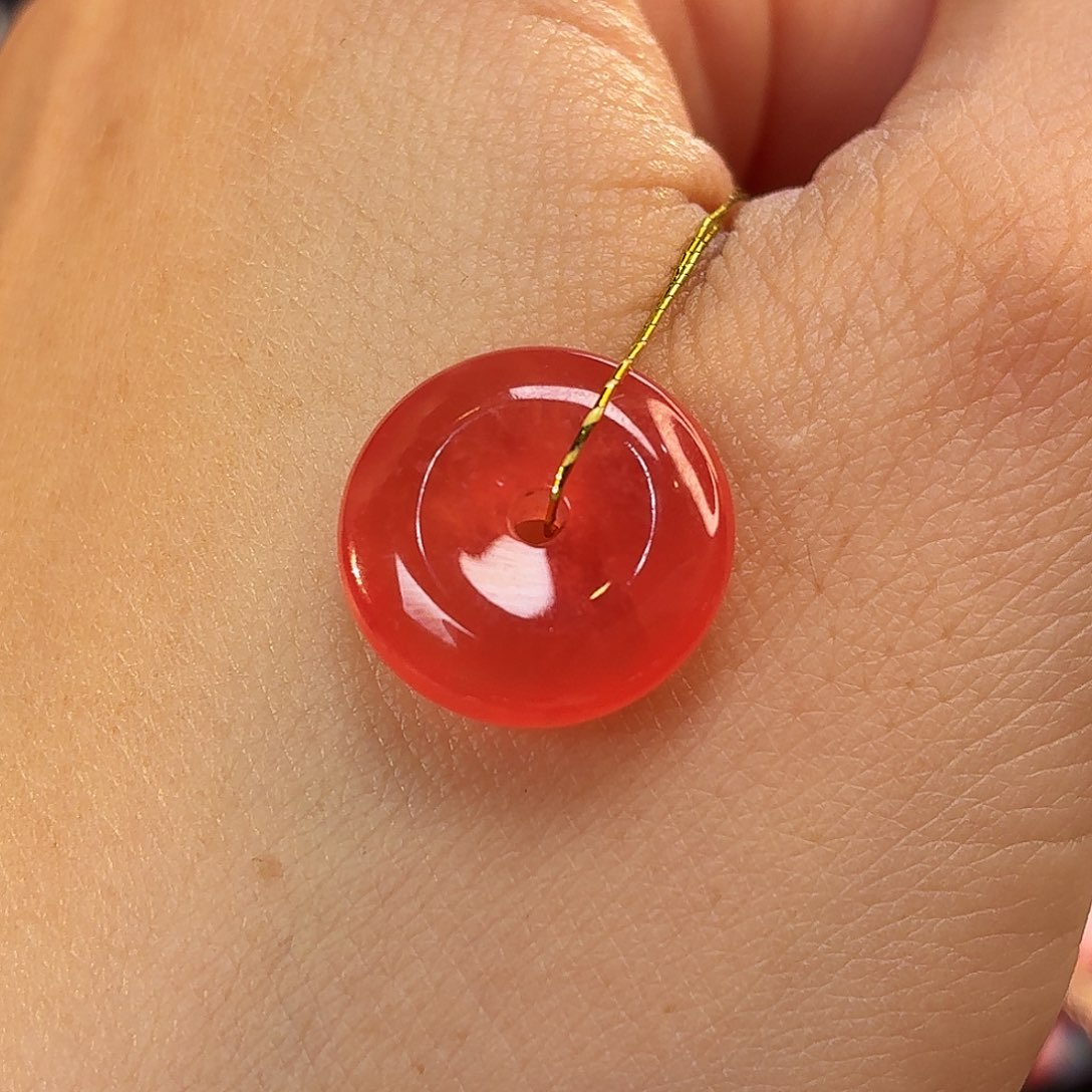 菱锰矿（红纹石）未镶嵌吊坠(不含链)2.272g