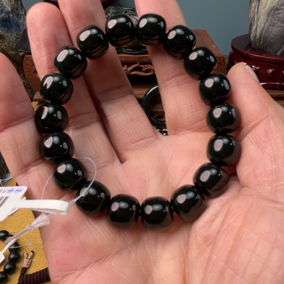 和田玉手链未镶嵌