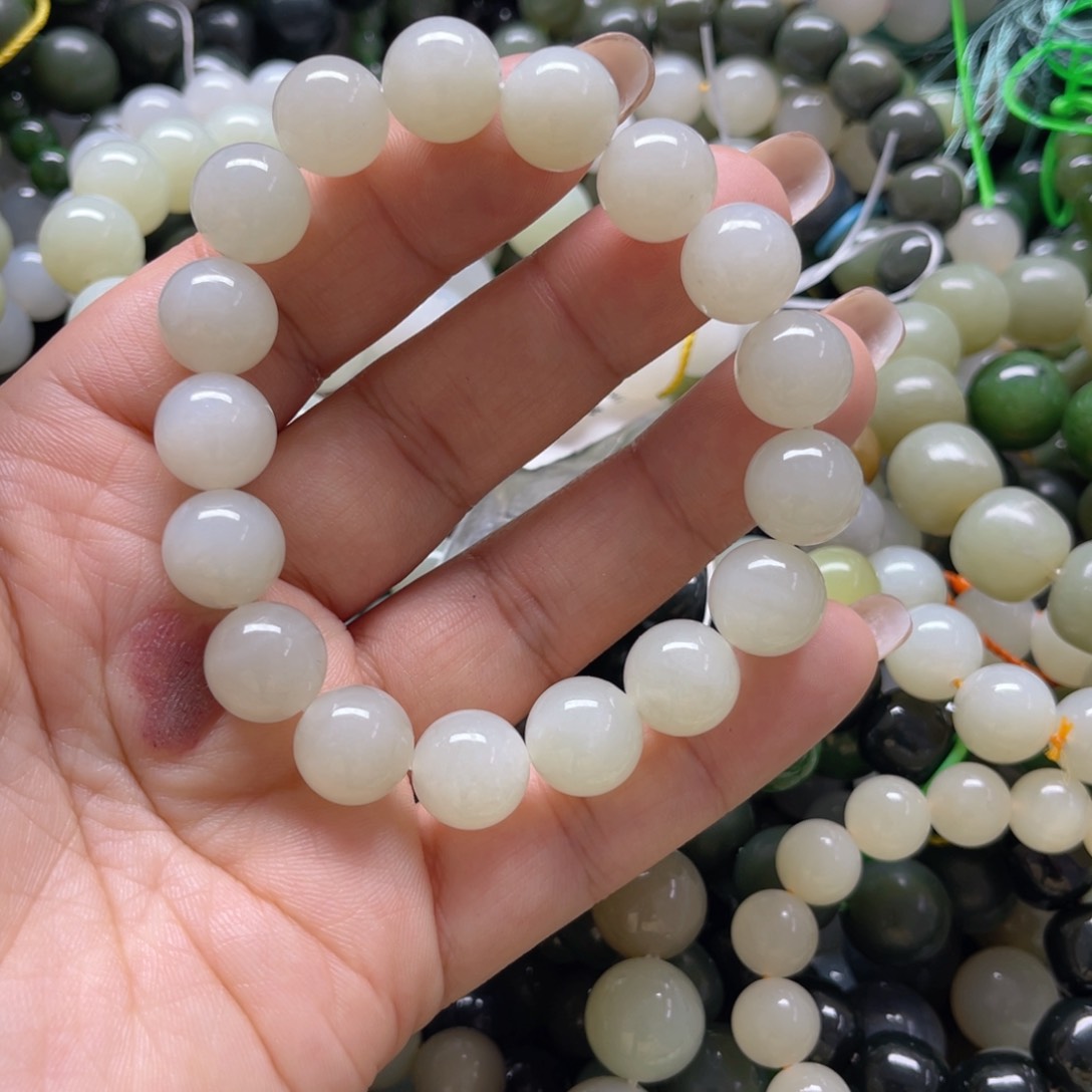 和田玉手链未镶嵌