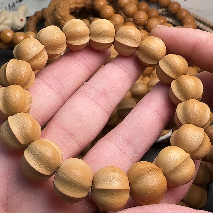 猴头核桃手串全品魔丸三花大鲨鱼尺寸15mm