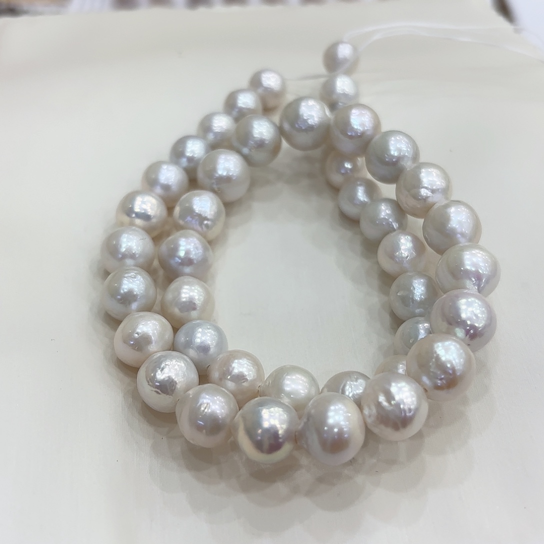 项链未镶嵌淡水珍珠9-11有核