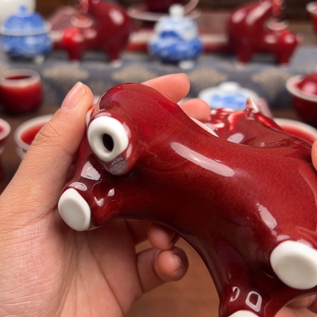 远***念陶瓷景德镇陶瓷郎红