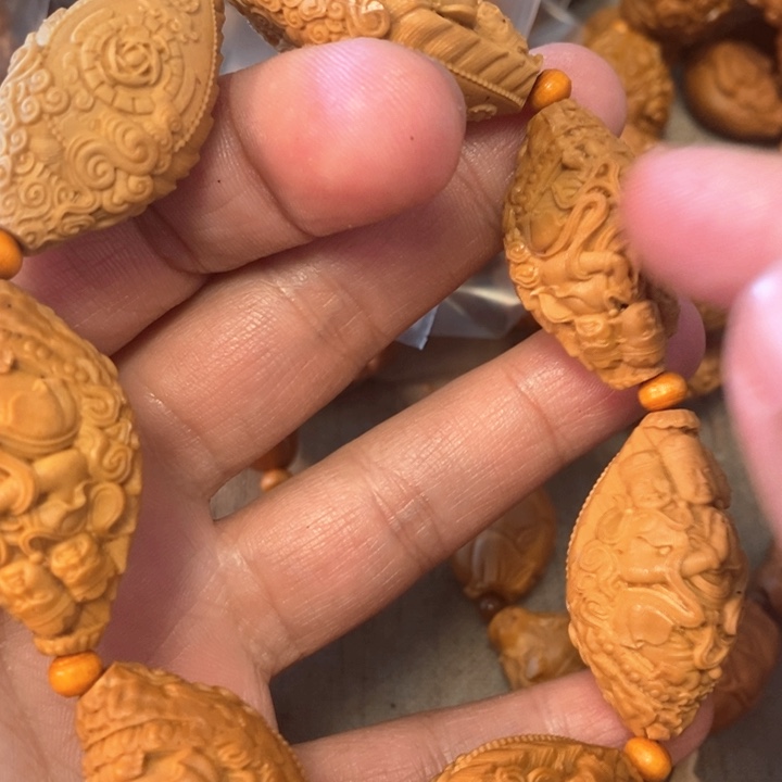 橄榄核手串/手链月**行橄榄微瑕118