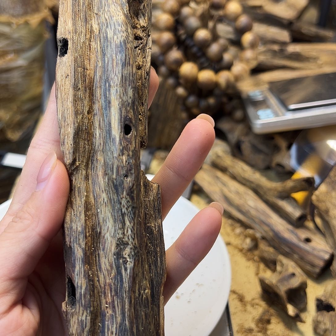 木绿奇楠虫漏原材料55克