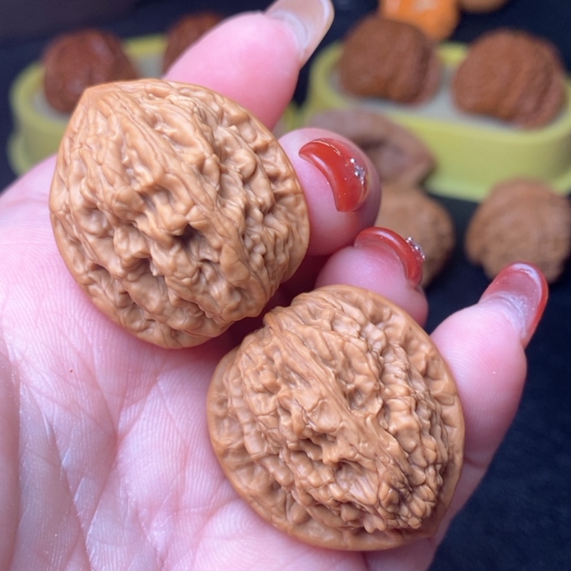 【闪购商品】文玩核桃把件733号虎头30.5