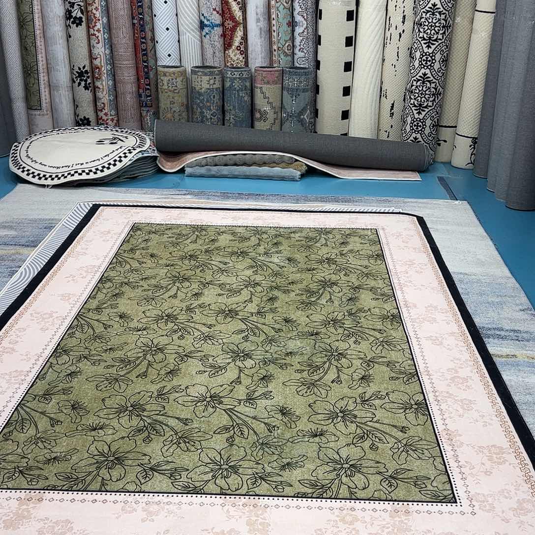 混纺200×300误差±1-3cm精编细砂仿羊绒棉布底微瑕