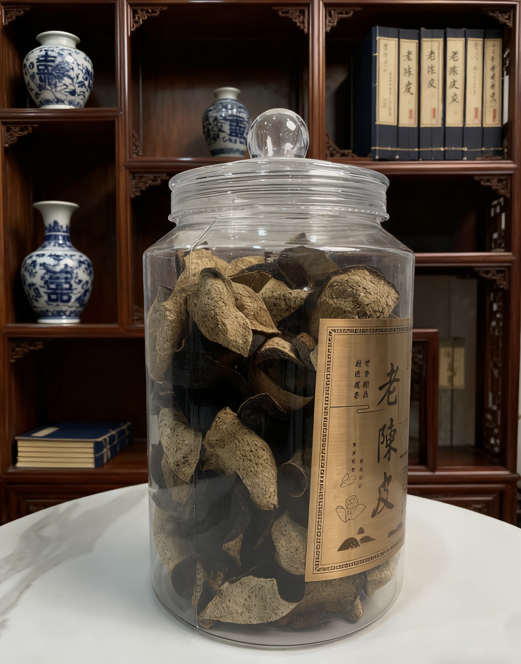 【断皮】2015新会原枝老树大红断皮十年老陈皮正宗新会陈皮冬后皮