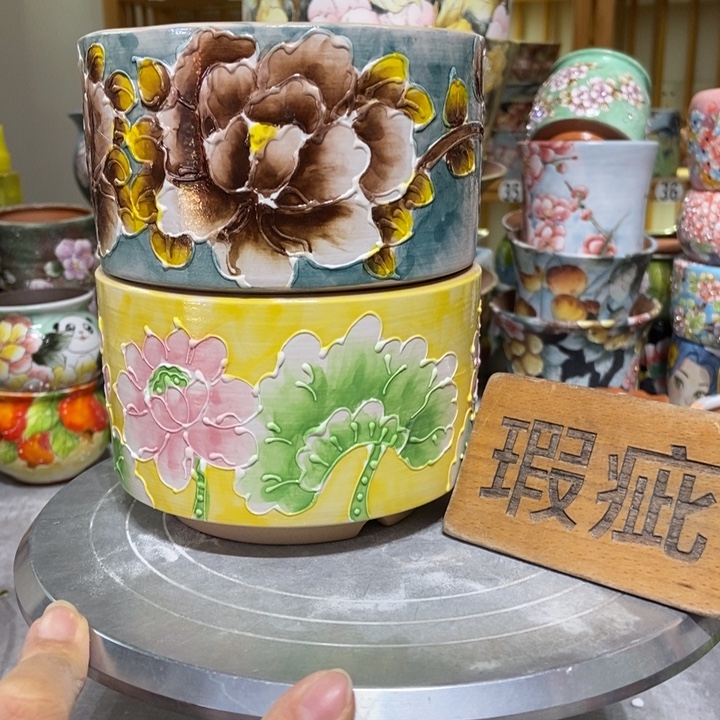 景德镇艺术手绘作品