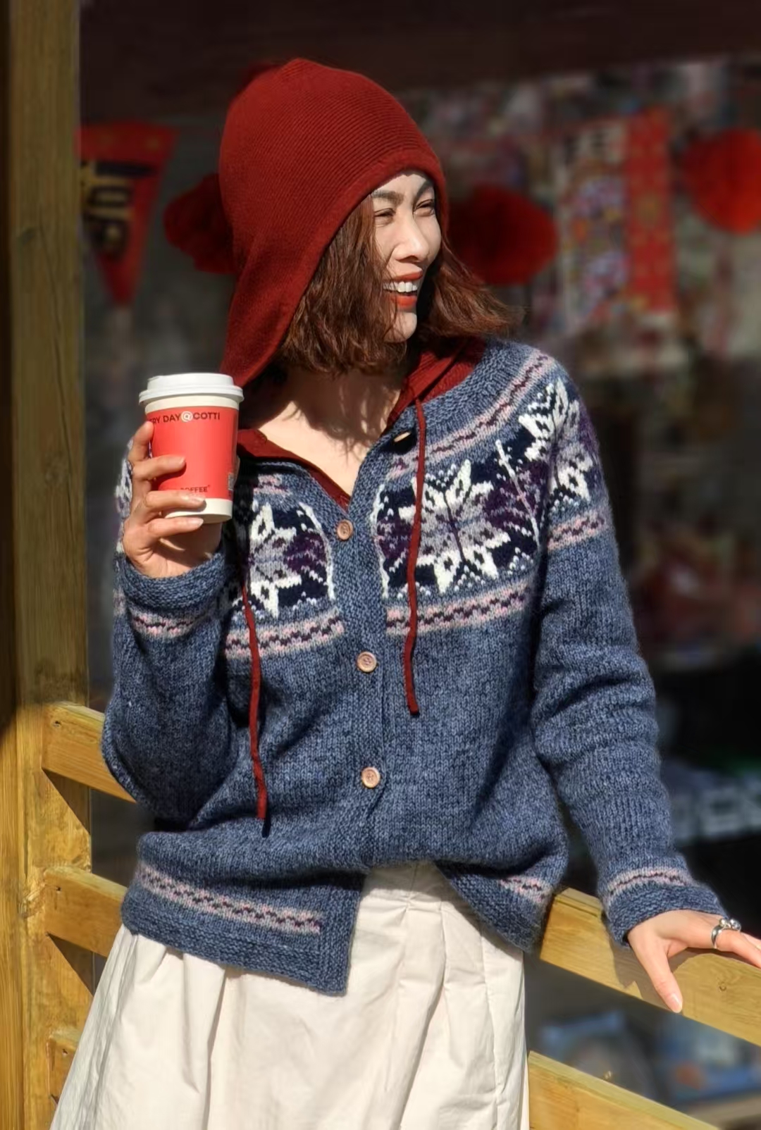  【岁月生花】手工DIY编织线材 高品质羊毛马海毛编织线材 柔软亲肤