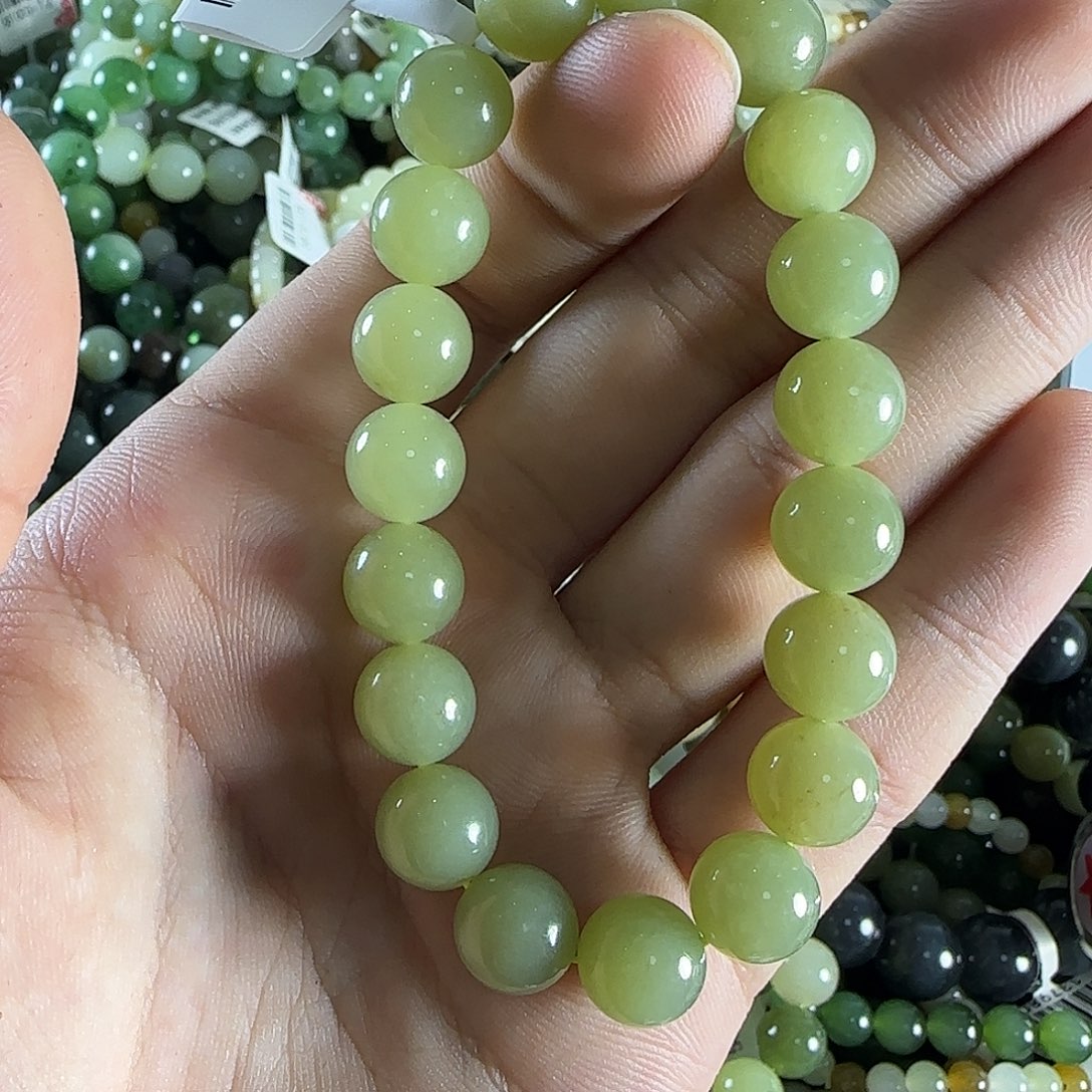 和田玉手链未镶嵌166