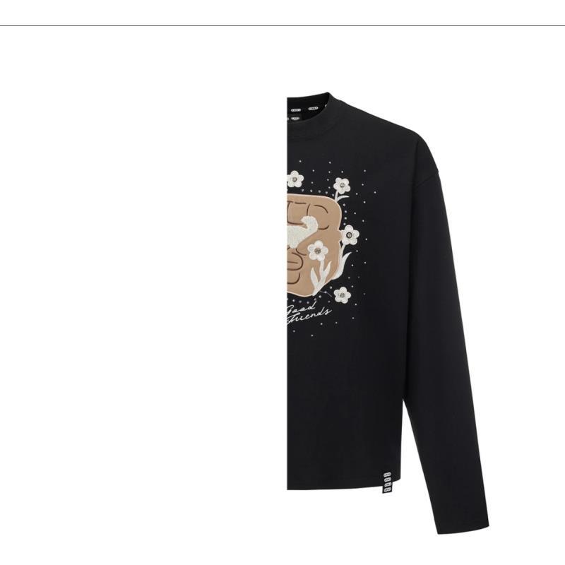 【男女情侣款】GOOD2025FD帖皮毛巾绣烫钻小狗时尚外套长袖男女同款