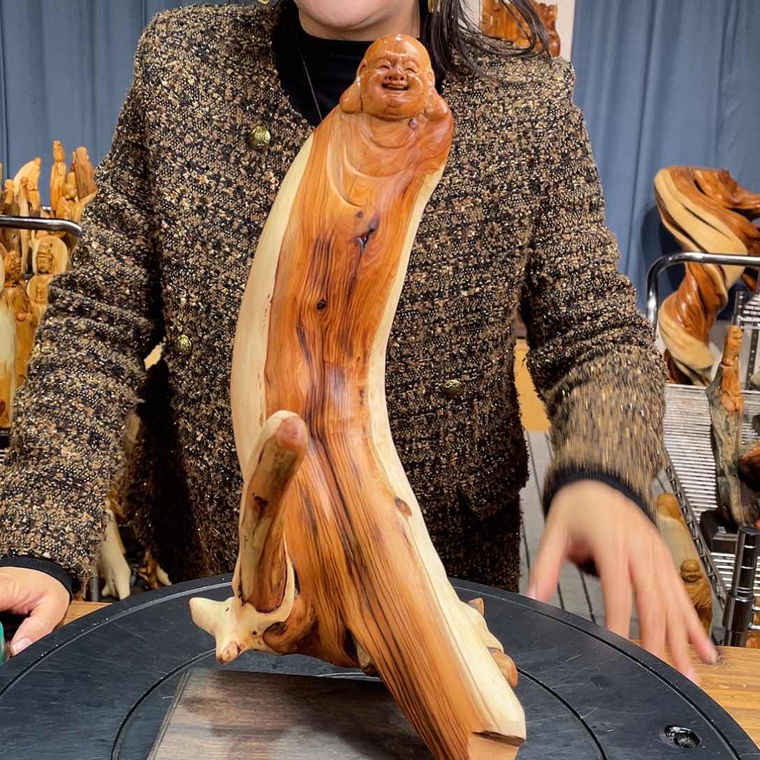 柏木（崖柏）随型艺术根雕