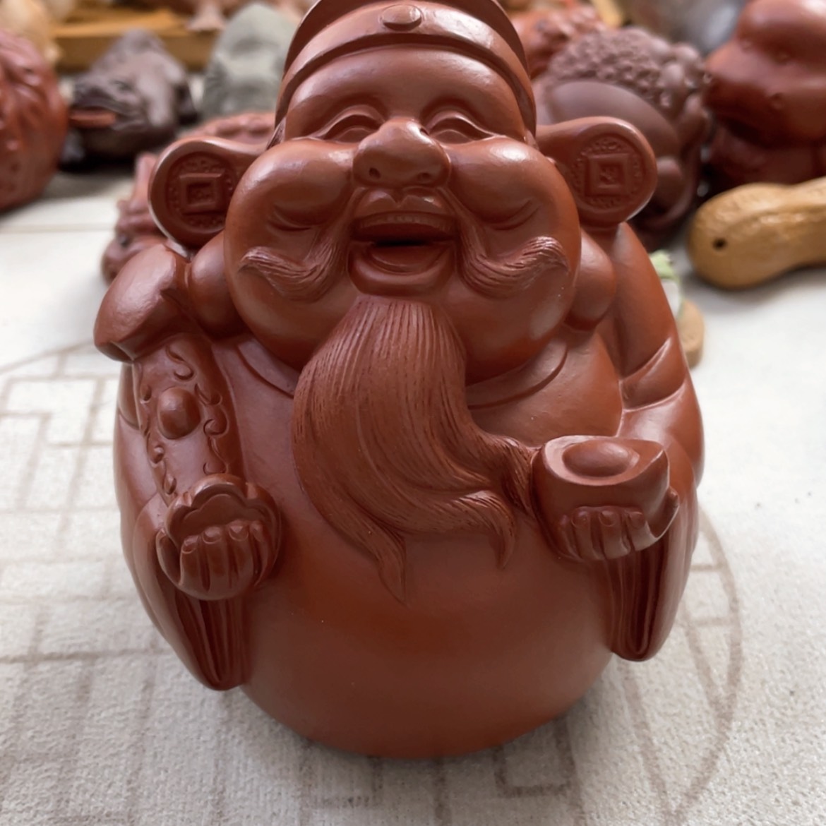 【闪购商品】紫砂茶宠紫砂财神