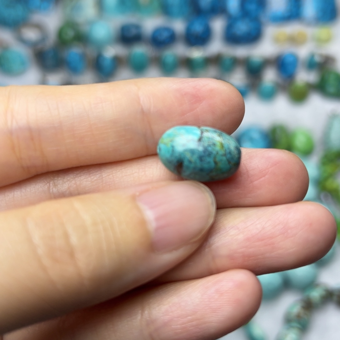 绿松石珠宝奇石未镶嵌