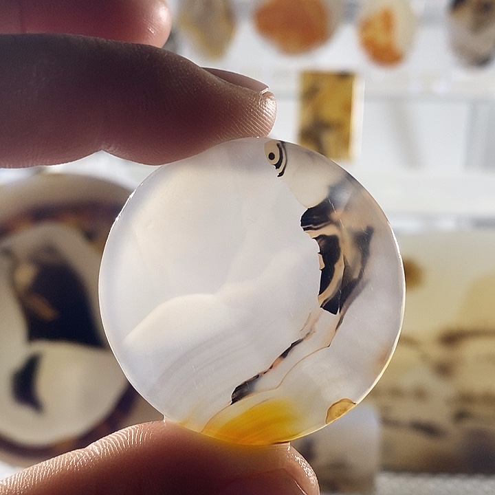 玛瑙/玉髓未镶嵌颈饰6