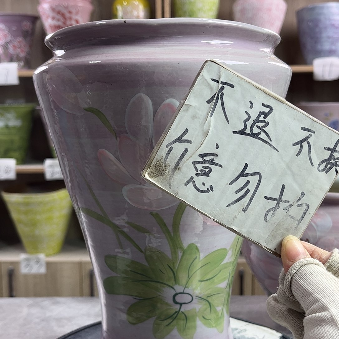 景德镇陶瓷花盆花盆