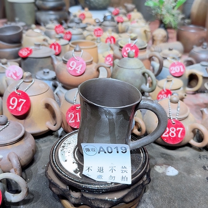 茶壶紫砂坭兴陶柴烧