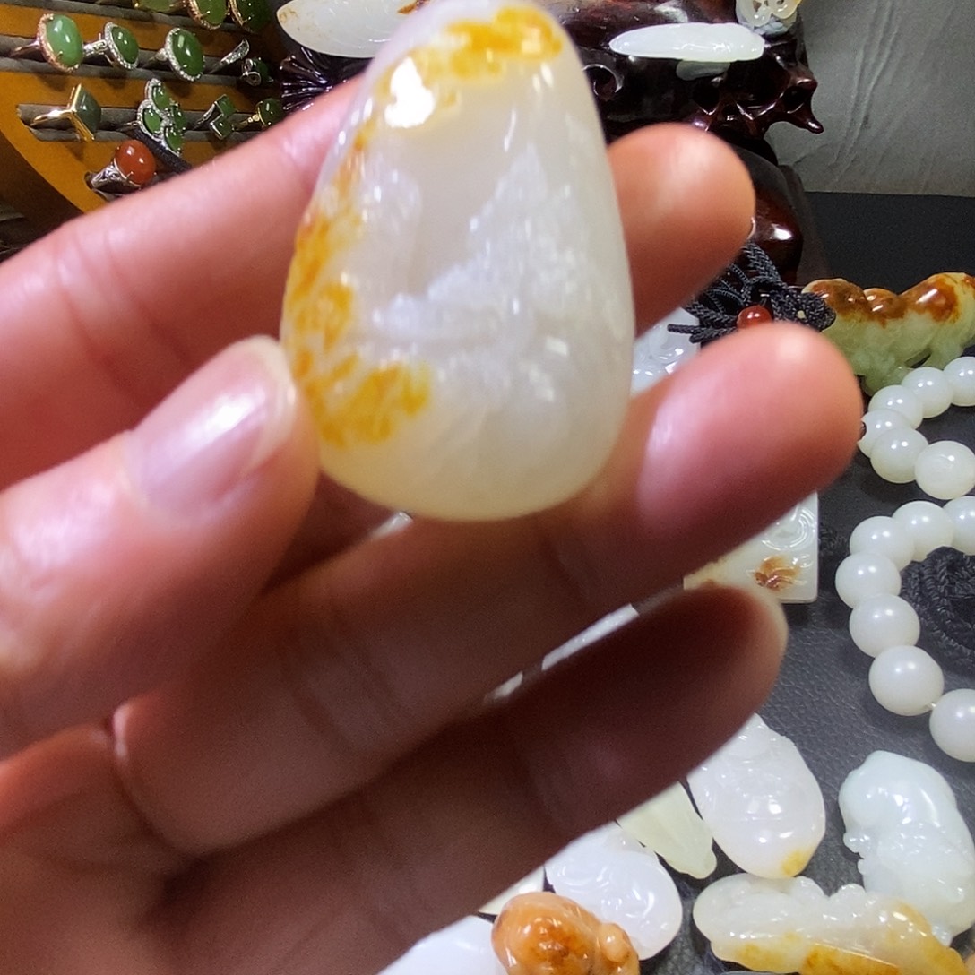 和田玉（白玉）未镶嵌颈饰