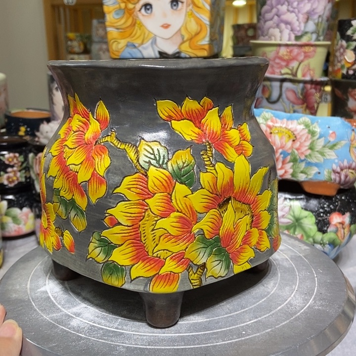 景德镇艺术手绘作品