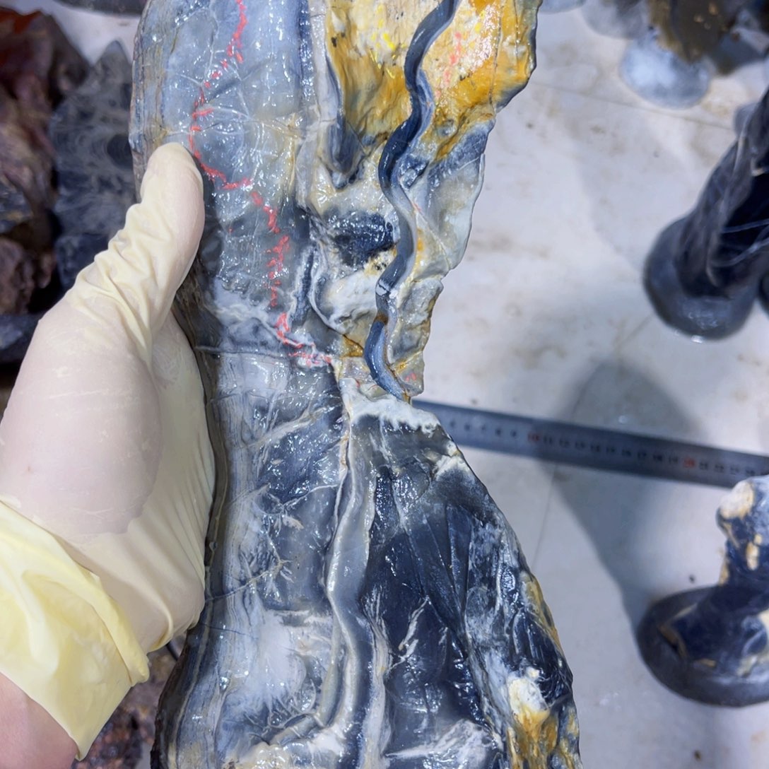 缘***福附石盆景一物一拍