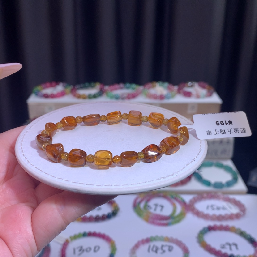 碧玺手链未镶嵌碧玺