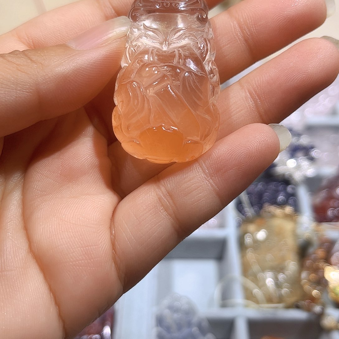 水晶吊坠(不含链)未镶嵌K****蓝