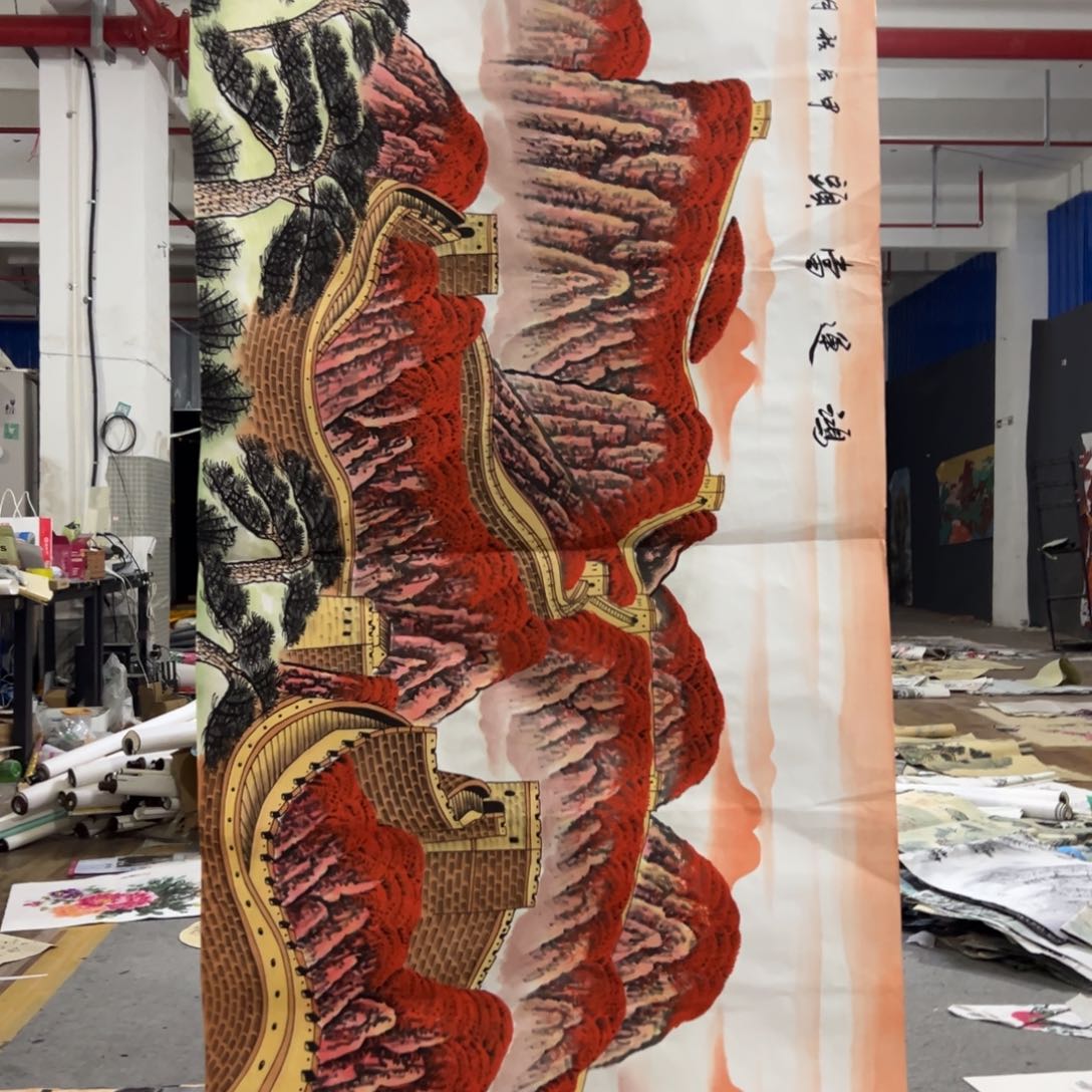 国画国画作品画心一张