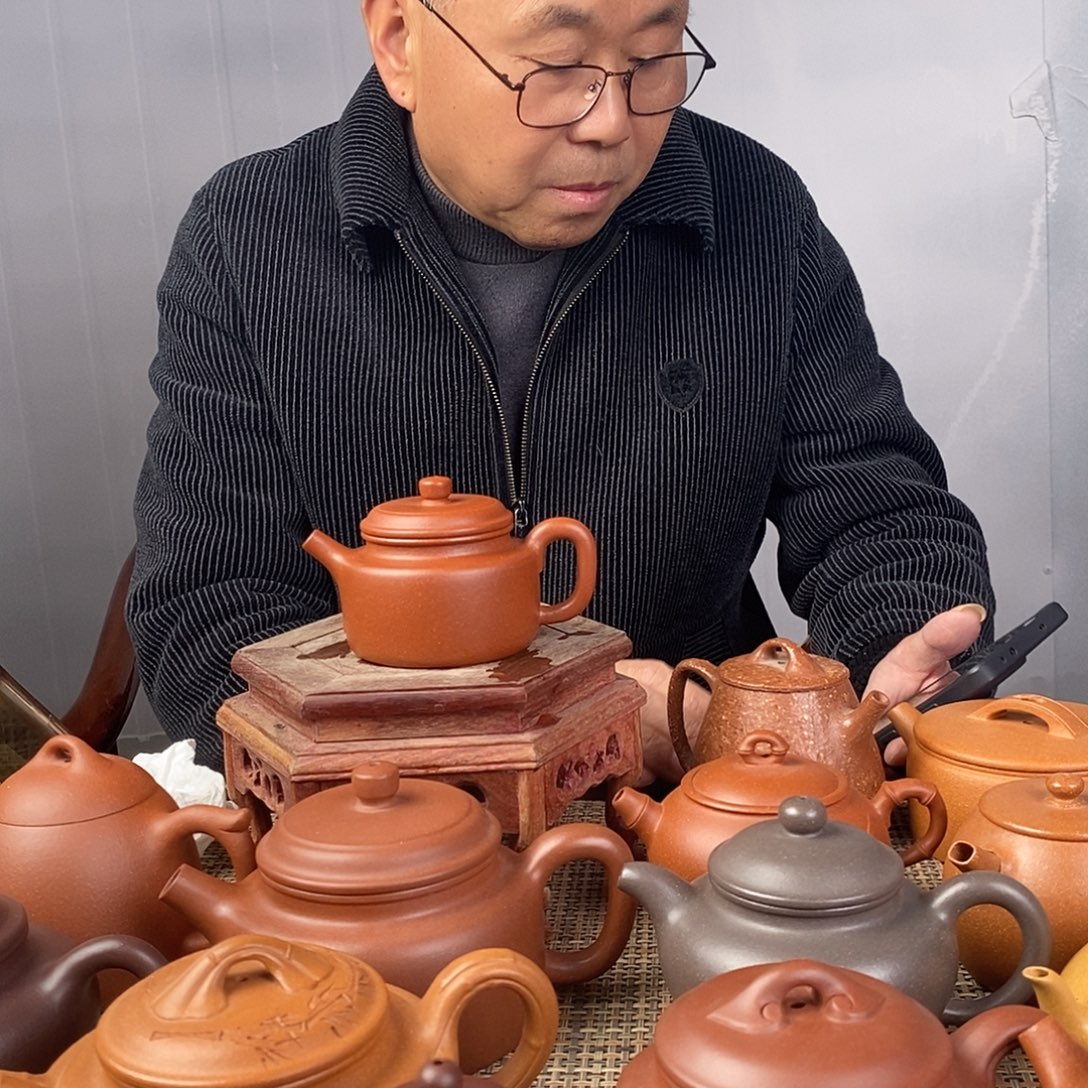 主***频紫砂茶壶宜兴紫砂壶茶壶老丁山紫砂