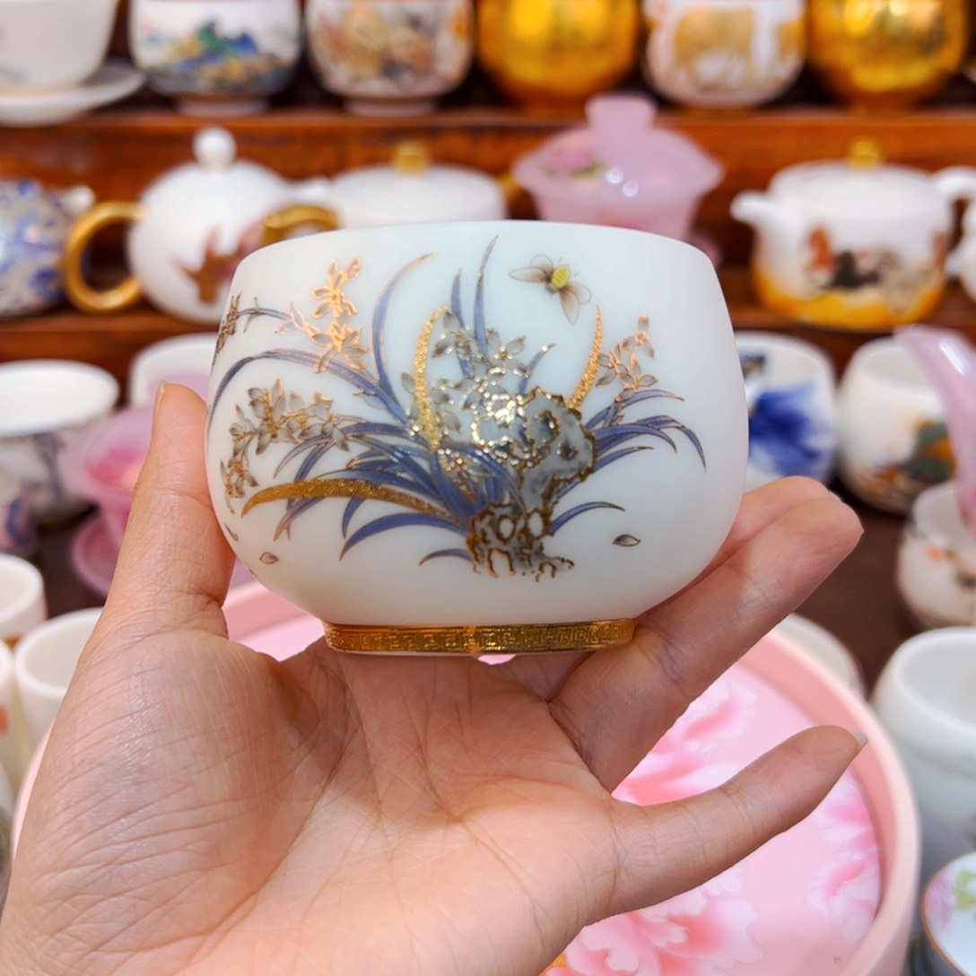 高端大气上档次陶瓷茶具