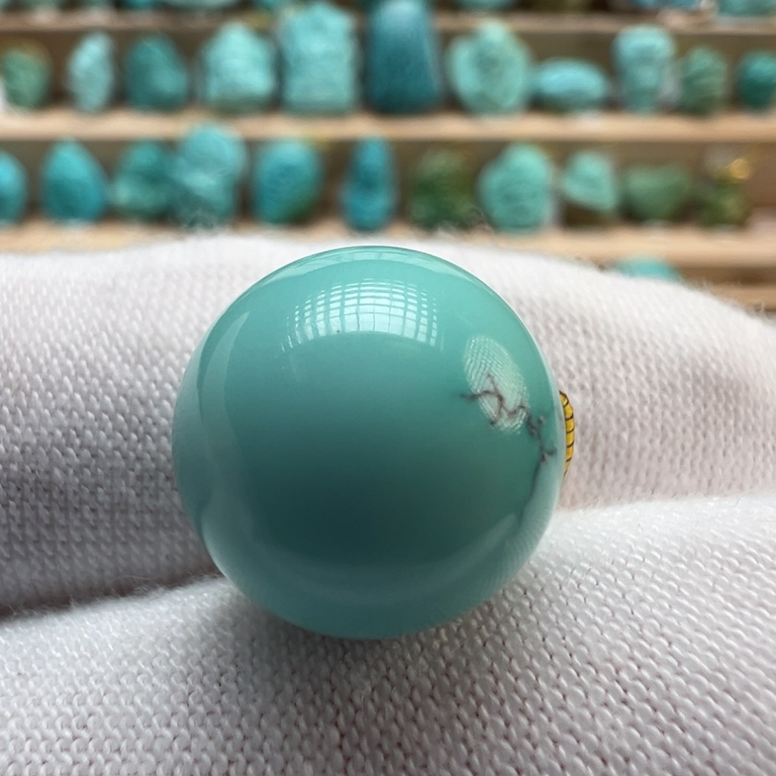 绿松石未镶嵌配饰12.7