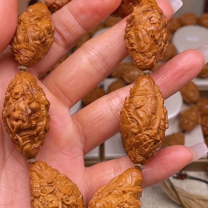 橄榄核手串/手链橄榄雕刻