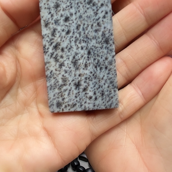 和田玉（墨玉）未镶嵌手链草花钢板