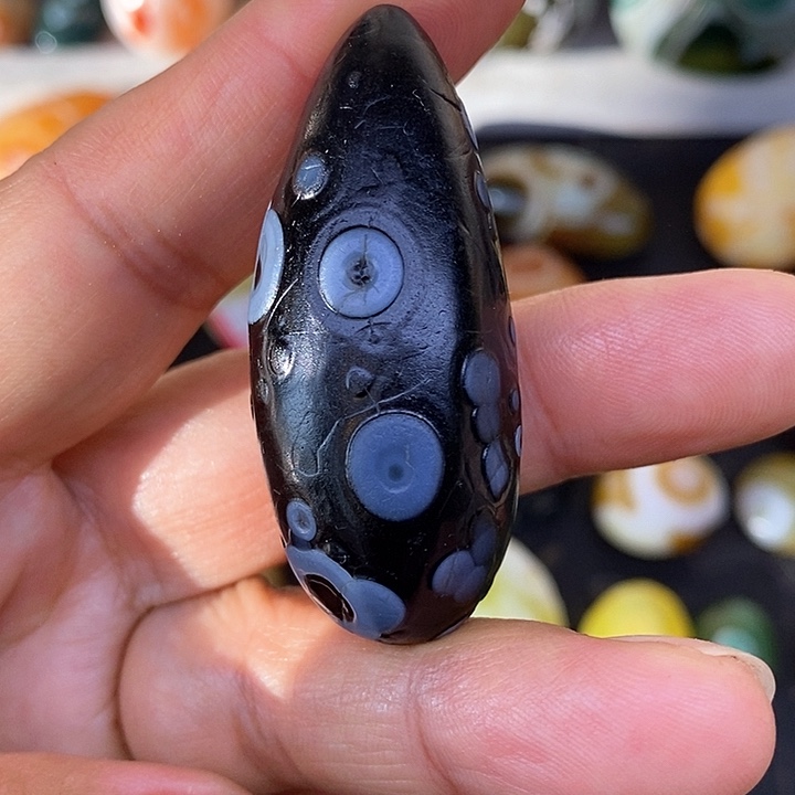 手把件奇石饰品无孔