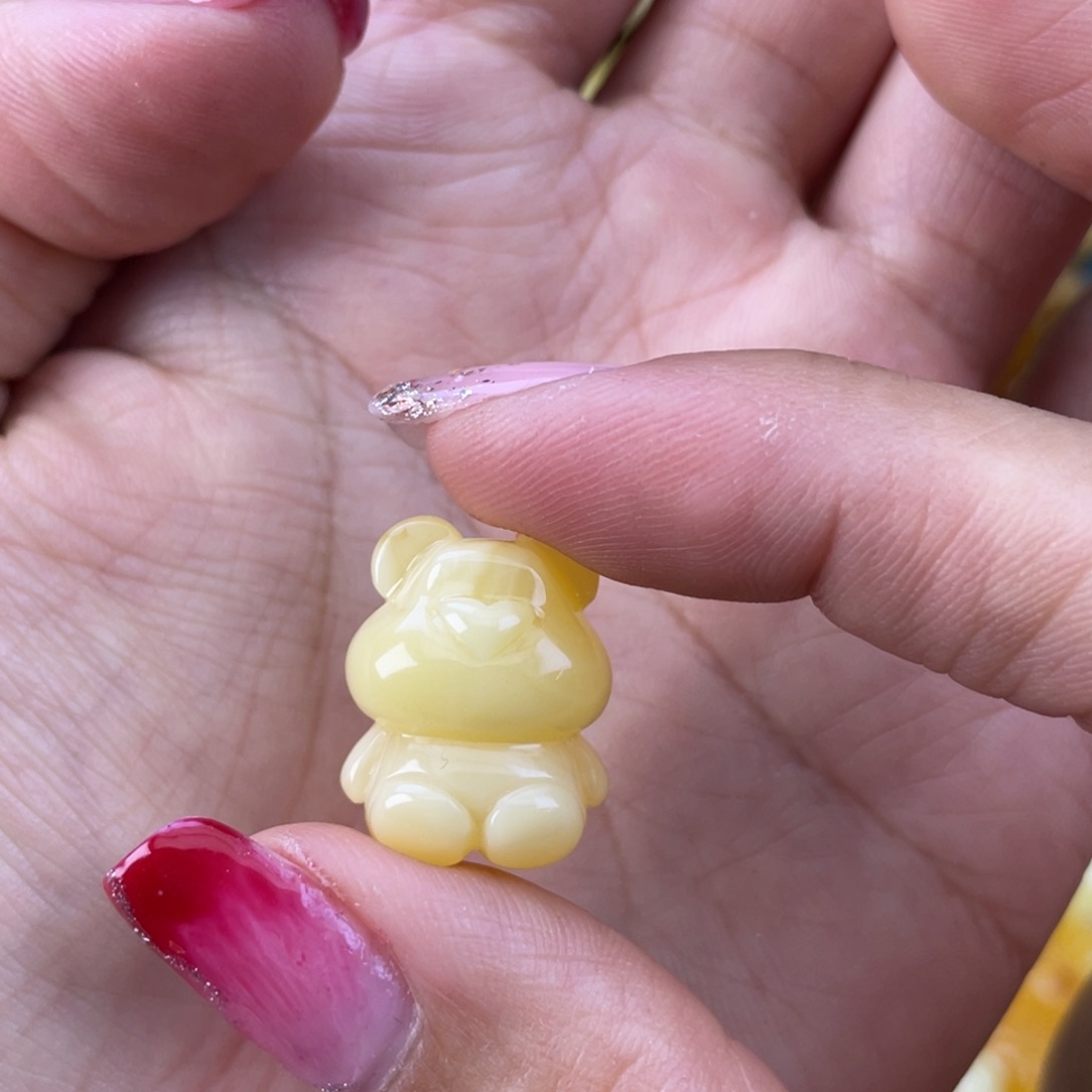 琥珀裸石未镶嵌蜜蜡