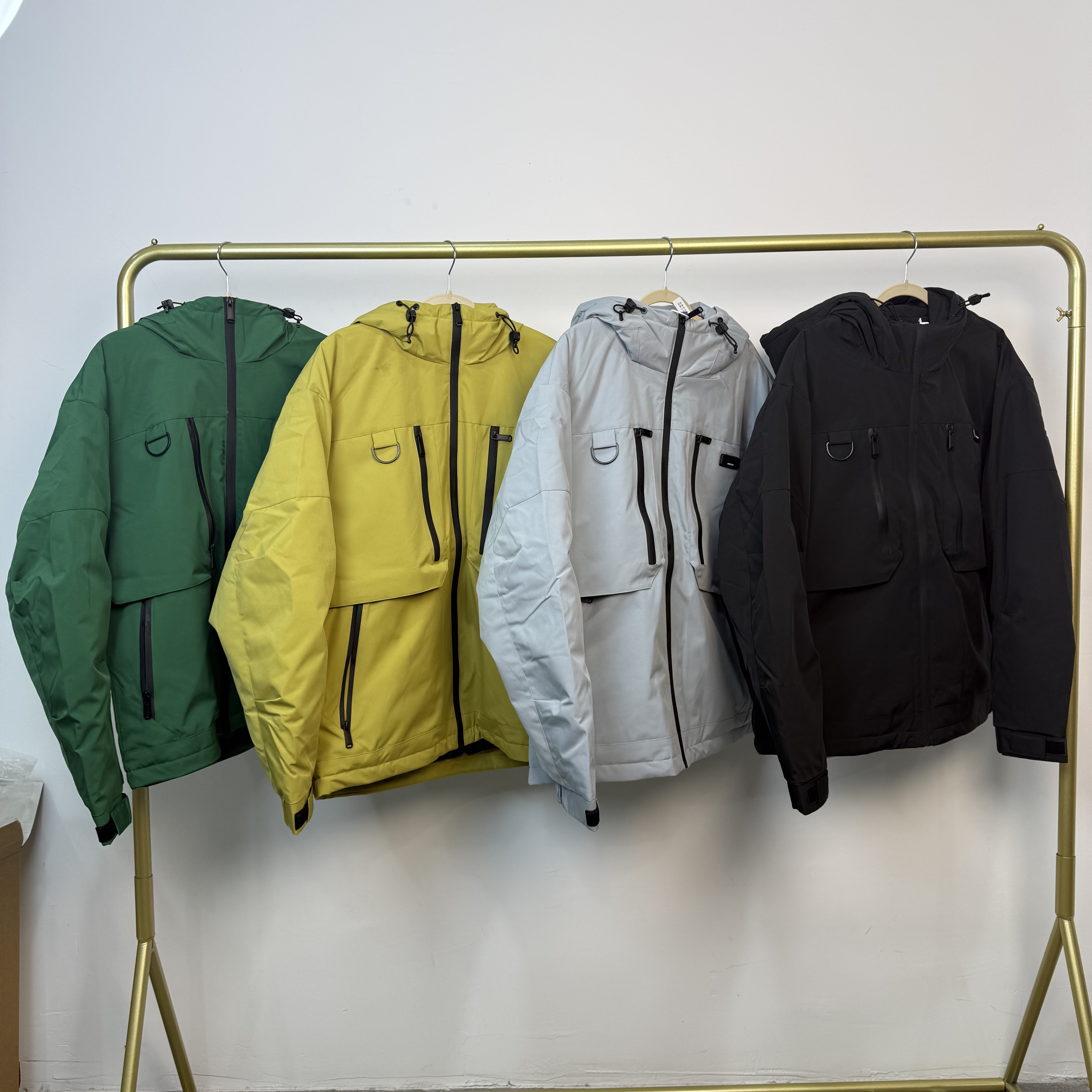 9188情侣款冲锋衣羽绒服舒适百搭外套